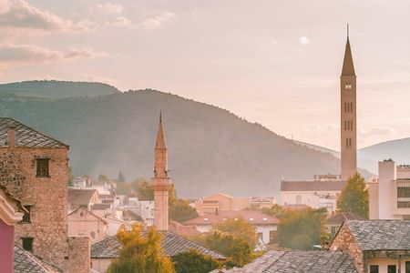 Visit Mostar and Kravice waterfalls from Dubrovnik with a private car