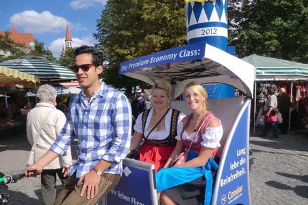 Munich 1-hour eRickshaw sightseeing tour