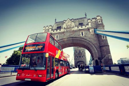 City Sightseeing hop-on hop-off bus tour of London