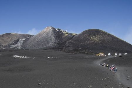 Etna South Upper Craters Guided Excursion from Taormina