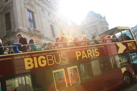 Big Bus tour of Paris