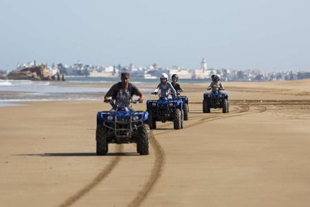 Quad bike tour in Essaouira beach