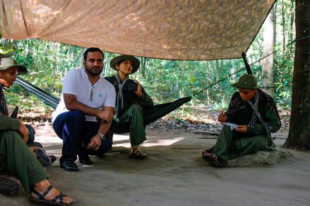 Cu Chi Tunnels tour with transfer from Phu My Port and lunch