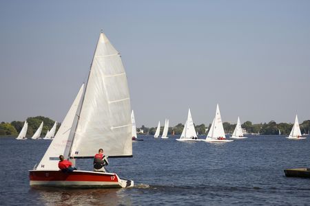 Private sailing tour on the Alster in Hamburg