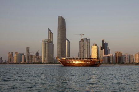 Sightseeing cruise with refreshments and show at Presidential Palace
