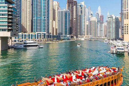 Dubai Marina harbour sightseeing cruise