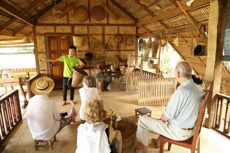 Luang Prabang Bamboo Experience Center tour by tuk tuk
