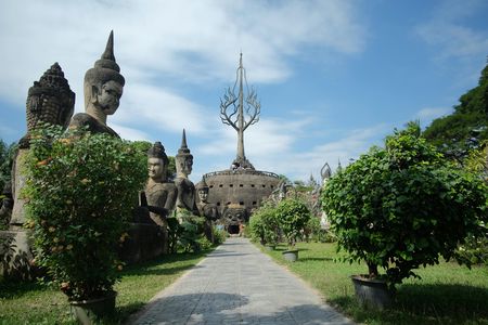 Vientiane half-day tour to Buddha Park with lunch Included
