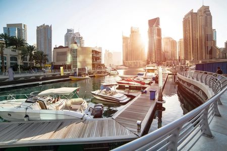 Dubai Modern City Tour and Mono Rail Ride Experience