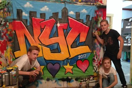 Brooklyn Group Graffiti Workshop
