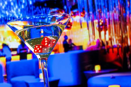 Friday night bar crawl by party bus in Las Vegas