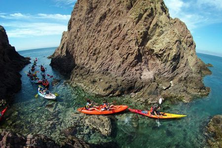 Cabo de Gata Natural Park kayak and snorkeling tour