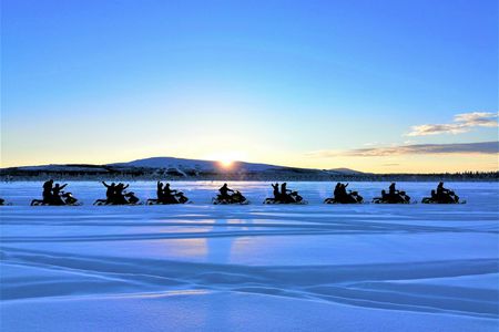 Levi wilderness safari with break in traditional Lap tent