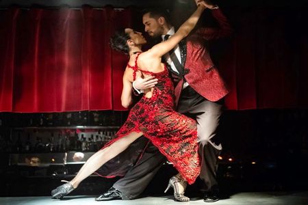 Rojo Tango Show with private transfer and optional dinner