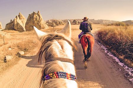 Cappadocia valleys 2-hour horseback ride experience