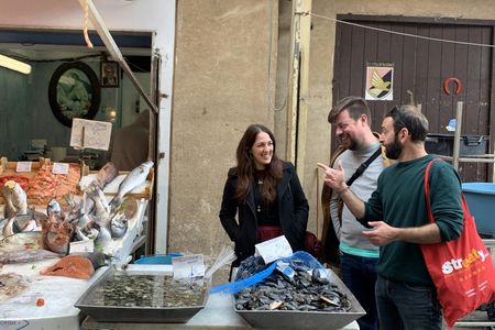 Morning street-food tour of Palermo
