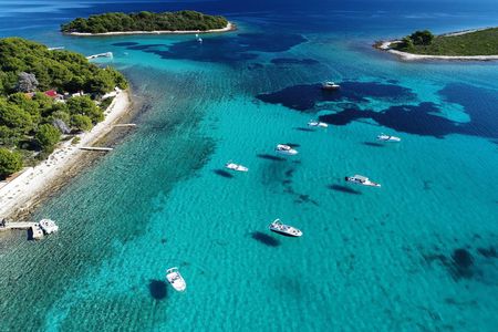 Blue Lagoon & Trogir, 3 islands half day afternoon tour