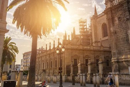 Seville Jewish Quarter tour Santa Cruz neighborhood with optional flamenco show