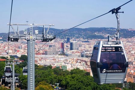 Montjuïc Cable Car tickets with self-guided audio tour