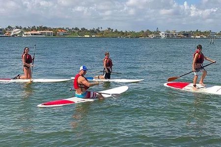 Private Miami stand-up paddleboarding lesson and rental