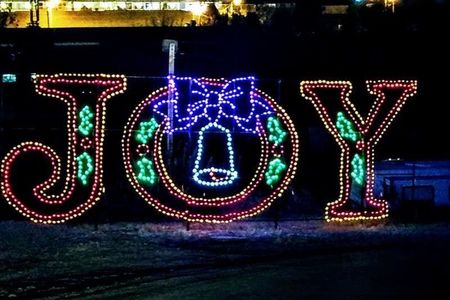 Christmas lights tour in Branson