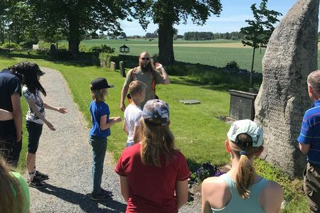 Guided walking tour through Uppsala's graveyards