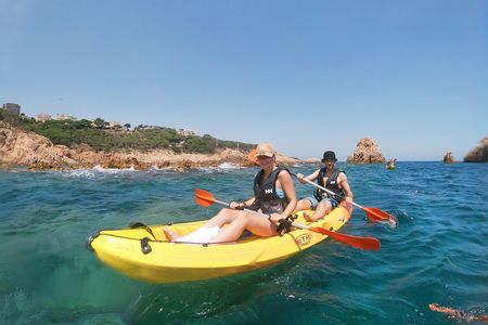 Costa Brava kayak and snorkel day-trip from Barcelona