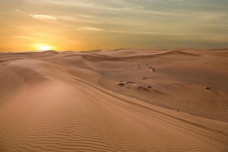 Dubai evening safari by Vintage G Class at Al Marmoom Oasis