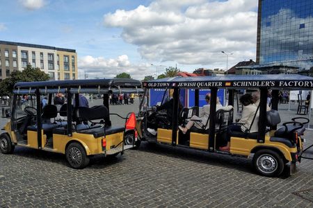 Kazimierz Quarter and former Jewish Ghetto tour by golf cart