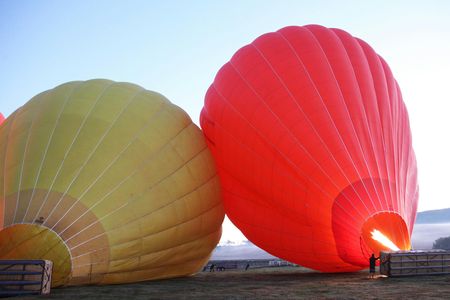 Gold Coast classic ballooning and vineyard champagne breakfast