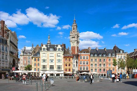 30-minute private tour in Lille by Citroën 2CV