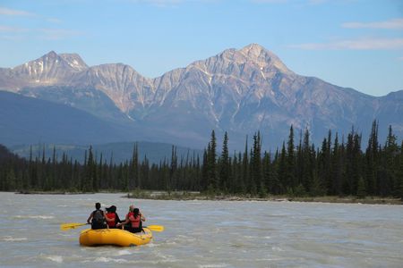 Athabasca Mile 5 rafting experience