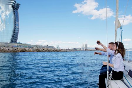 Shared Sailing Boat Tour with Cava and Snacks