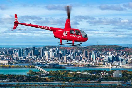 Montreal helicopter tour