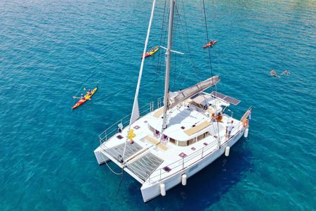 Catamaran private cruise in Rhodes