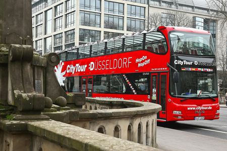 24-hour Düsseldorf hop-on hop-off bus tour