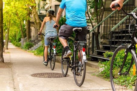 E-bike rental experience in Montreal