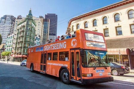 San Francisco bay cruise and double-decker night tour