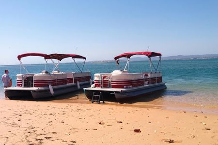 Ria Formosa and Faro Islands catamaran guided tour from Faro