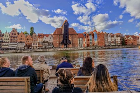 Gdansk city cruise in a historical Polish boat