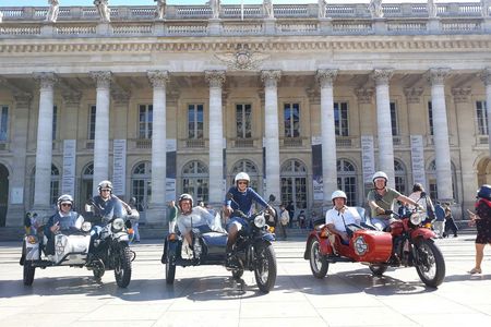 Classic sidecar tour in Bordeaux