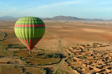 Marrakech hot-air balloon experience with breakfast in a Berber Haima