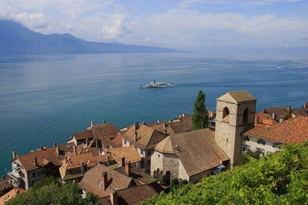 Cruise along Lavaux vineyards from Lausanne with audioguide