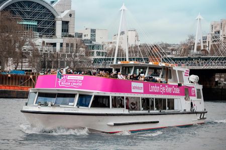 Thames River cruise and London Eye admission