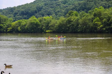 Chattahoochee River Roswell kayak rental - Don White to Azalea
