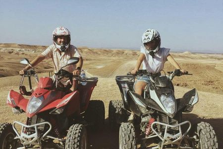 Half-day quad bike adventure in the Agafay desert from Marrakech