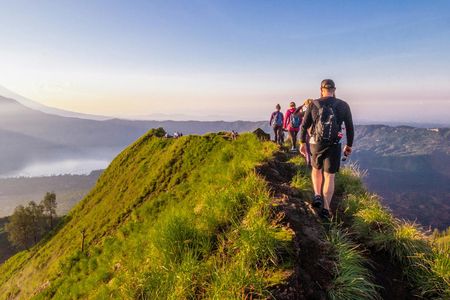 Mount Batur sunrise hike and natural hot springs in Bali