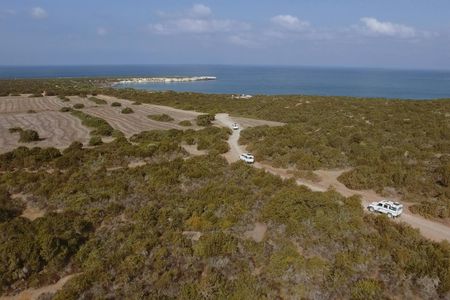 Jeep safari with surf & turf Blue Lagoon cruise tour from Paphos
