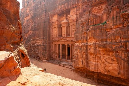 Private Petra day trip including Little Petra from Dead Sea