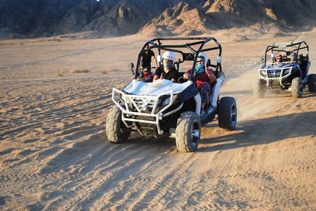 Morning Safari on a Quad Bike, Sand Buggy and 4x4 Jeep with Camel Ride in Hurghada
